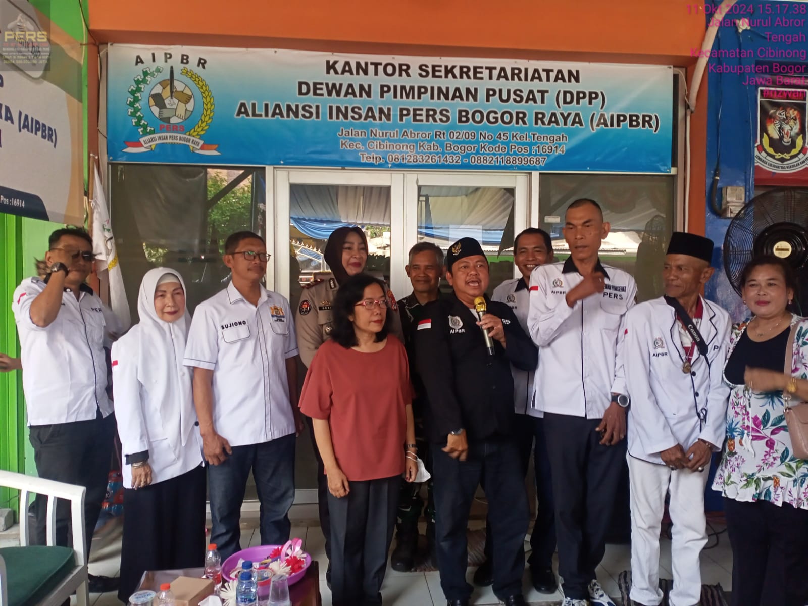 Dua Calon Bupati Bogor Hadiri Peresmian Kantor AIPBR Dukung Peran Strategis Media”