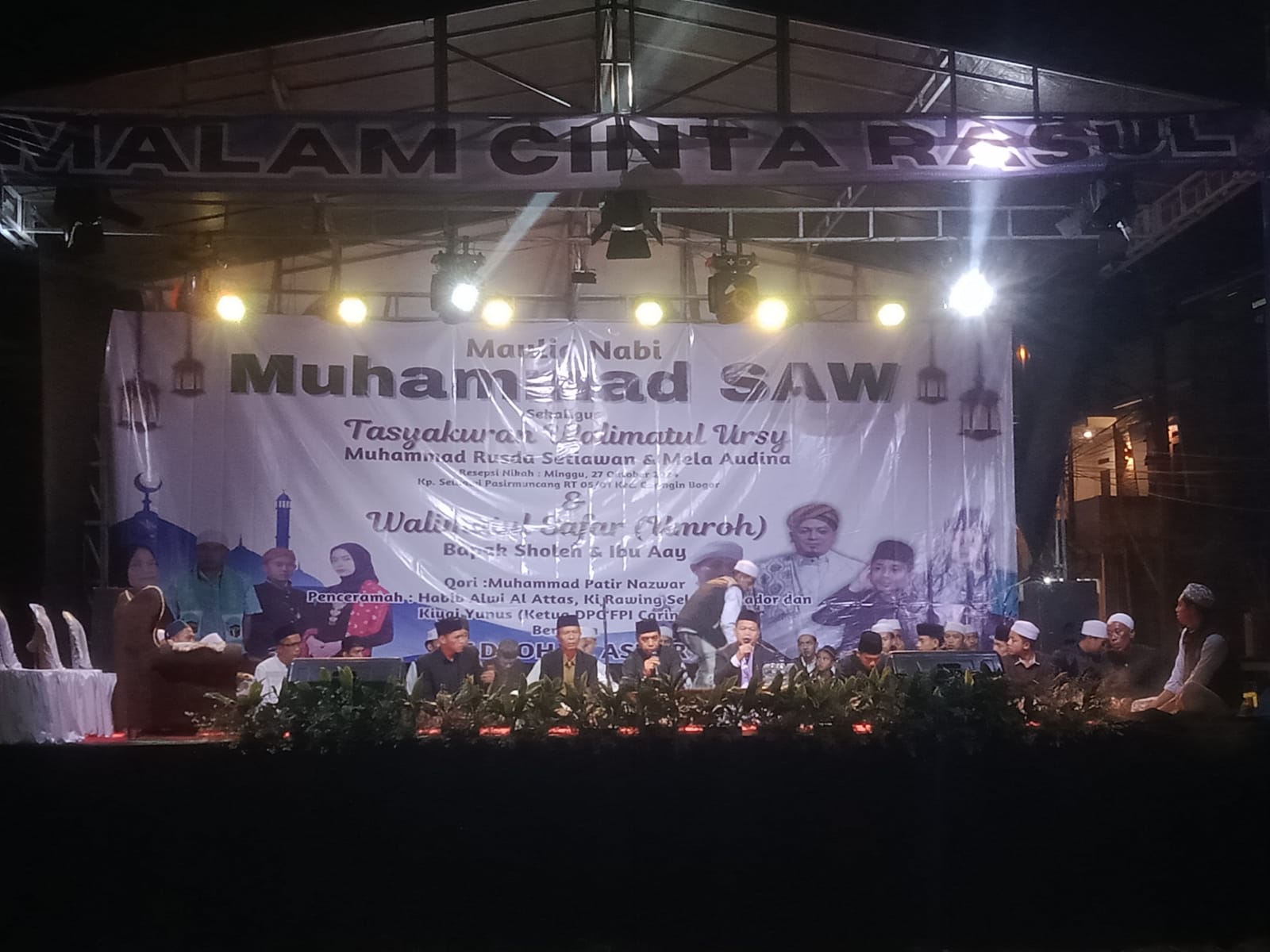 Ketua LMPI MAC Caringin Gelar Peringatan Maulid Nabi Muhammad SAW Sekaligus Tasyakuran Walimatul Ursy Dan Walimatul Safar