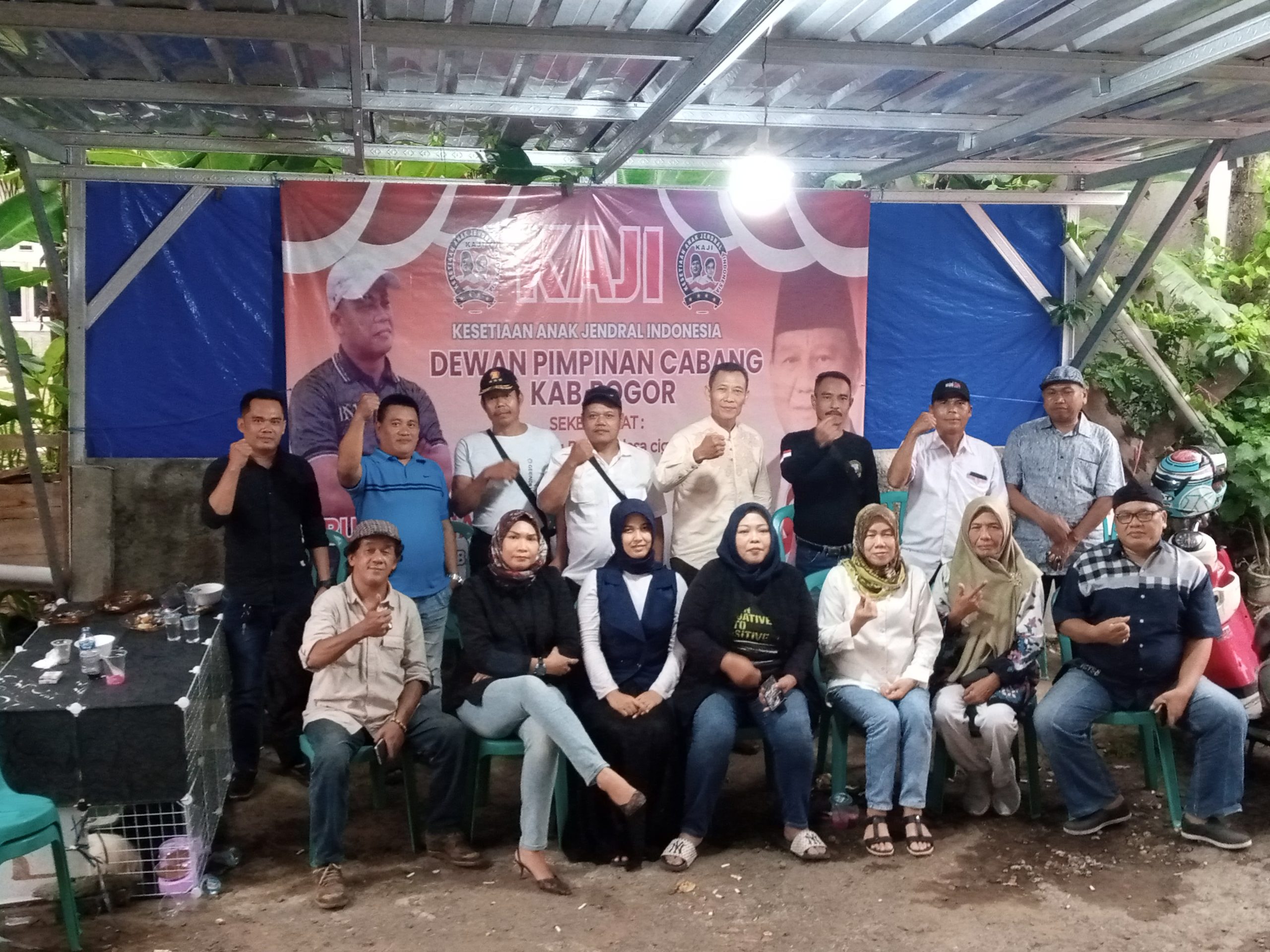 Pembentukan Organisasi ( KAJI ) Di Sekertariat Cigombong Sukses