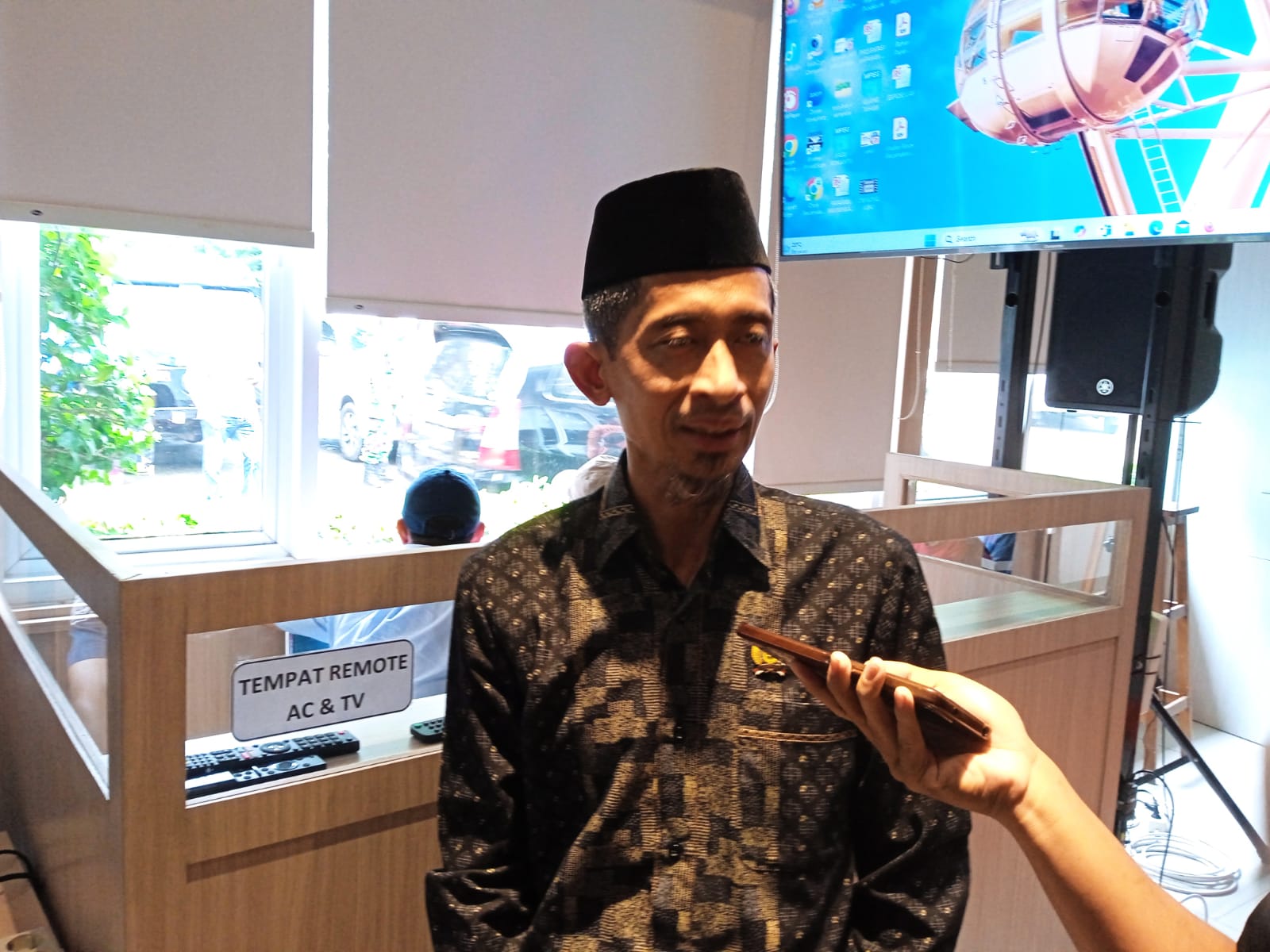 H.Agus Salim.SMPN 5 Pastikan Bisa Terwujud Tidak Ada Penangguhan Lagi