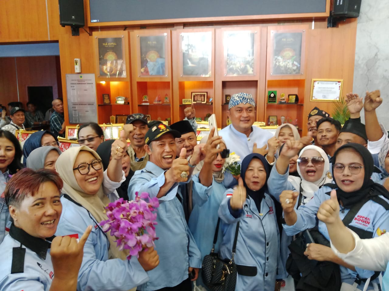 Hadiri HJB Ke-543, Gapersus Dukung Program Bupati Rudy Susmanto