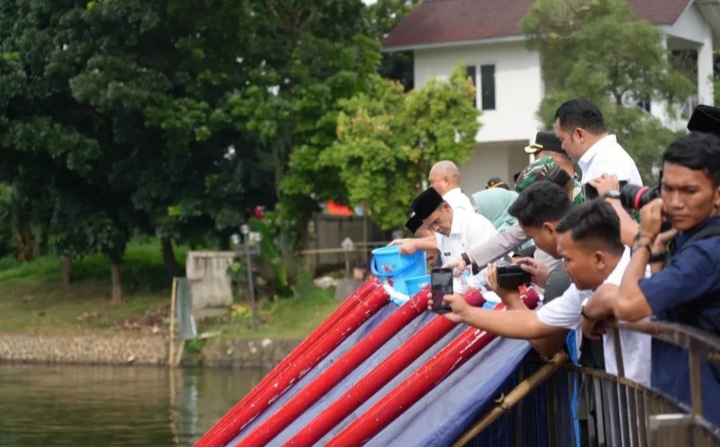 Bupati Bogor Rudy Susmanto menghadiri pengukuhan DPC ABPEDNAS Kab Bogor