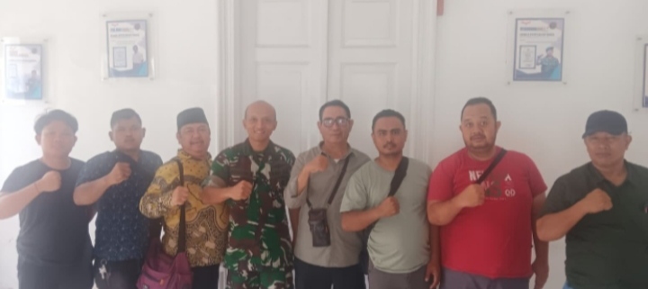 Jajaran Pengurus NGO KBB Bersilaturahmi Dengan Kapendam III Siliwangi Bandung Jawa Barat